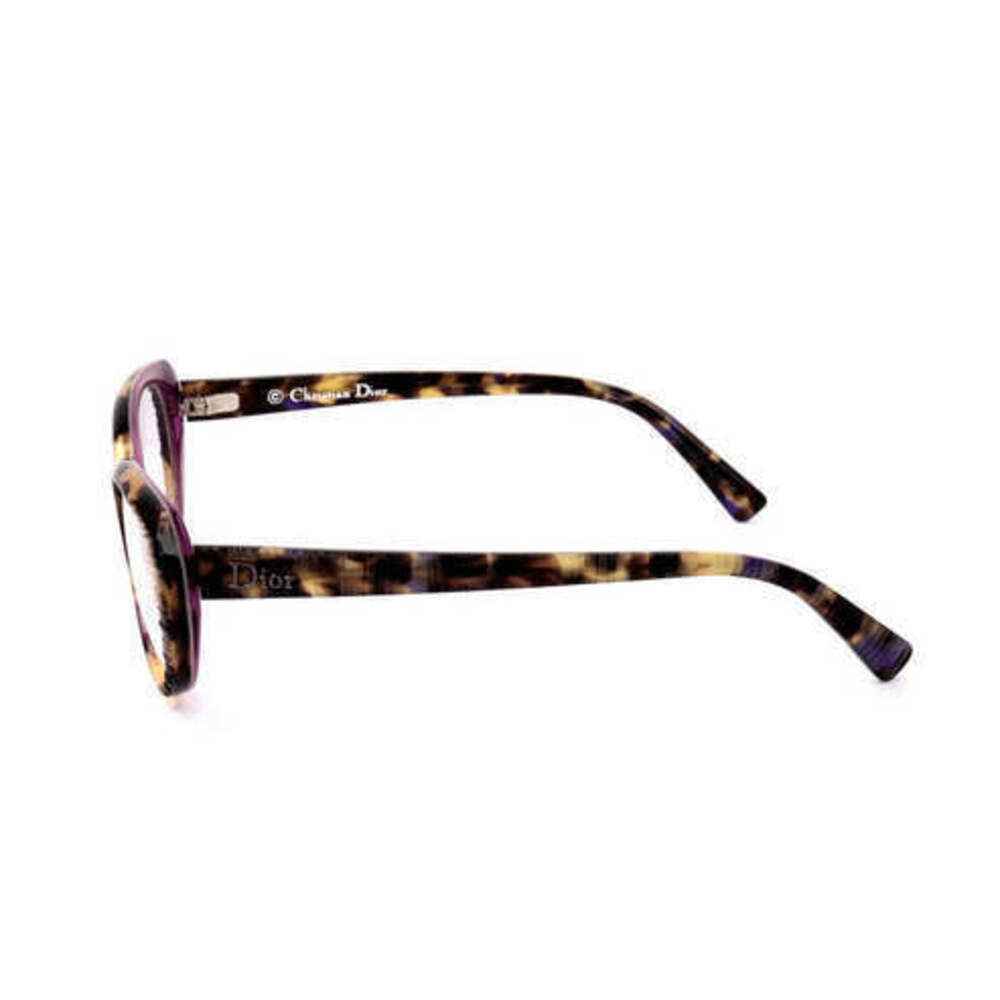 NWT Dior CD3248-2GF Havana Cat Eye 52mm Eyeglasses - Picture 3 of 5